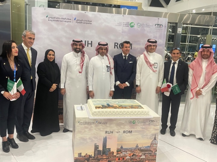 ITA Airways launches connections to Saudi Arabia New Nonstop Flight from Riyadh to Rome